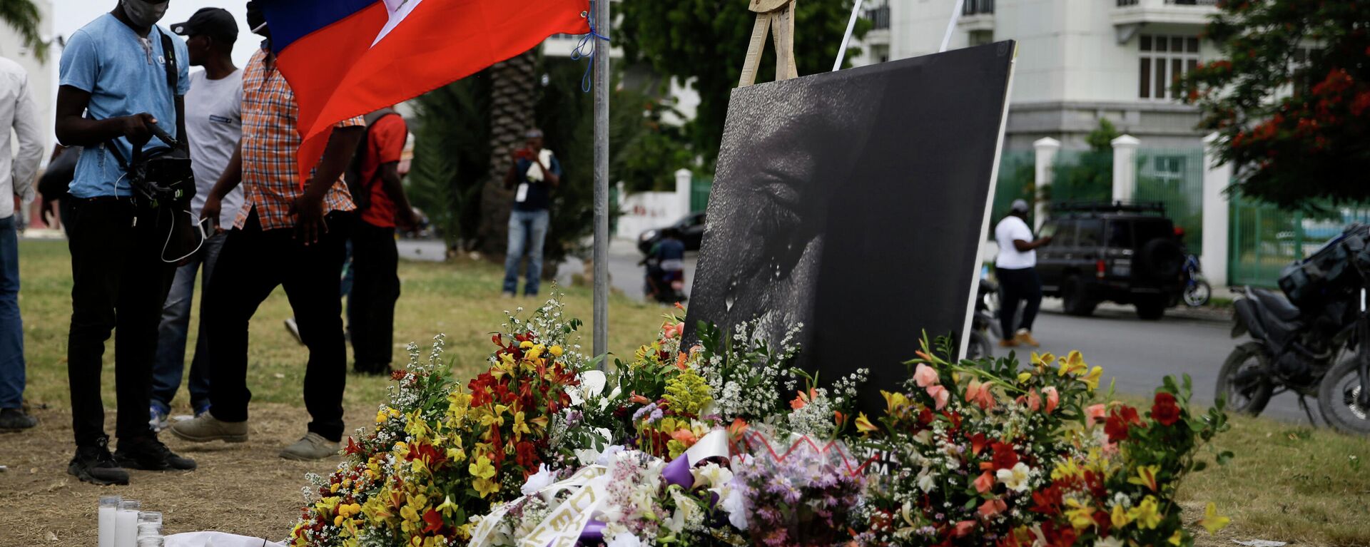 Homenaje al asesinado presidente de Haití, Jovenel Moise - Sputnik Mundo, 1920, 02.09.2021