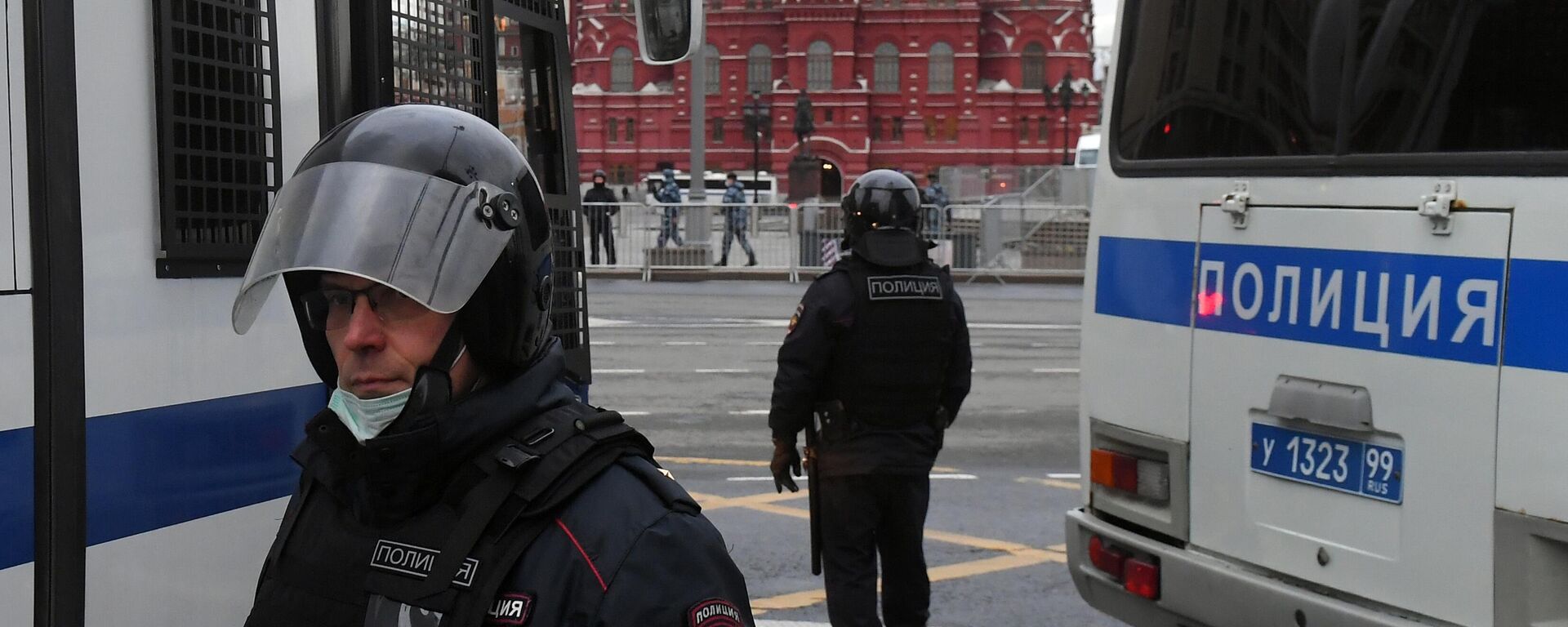 Agentes de seguridad rusos en Moscú (imagen referencial) - Sputnik Mundo, 1920, 15.07.2021