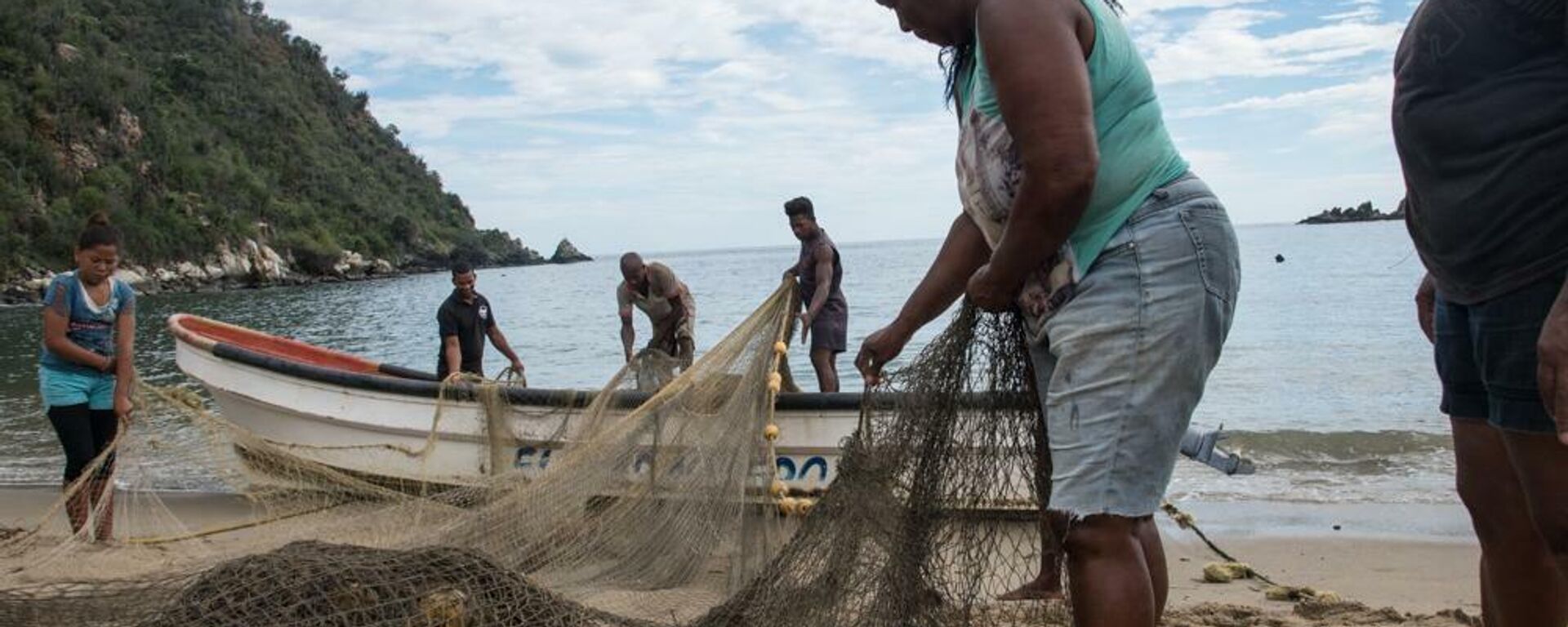 Pescadoras venezolanas - Sputnik Mundo, 1920, 16.07.2021