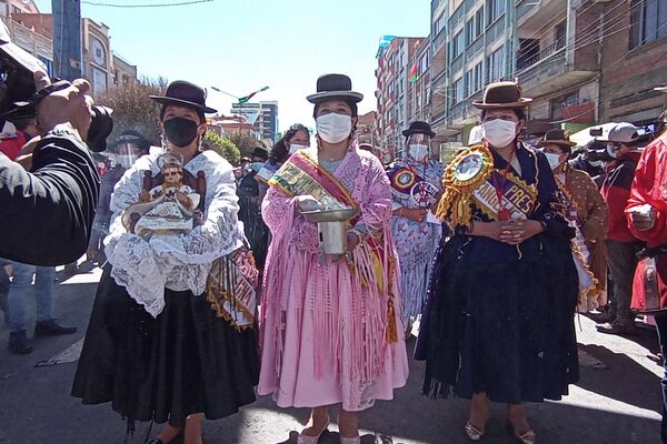 Día de La Paz y de la Virgen del Carmen en El Alto - Sputnik Mundo