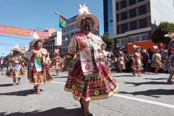 Día de La Paz y de la Virgen del Carmen en El Alto - Sputnik Mundo