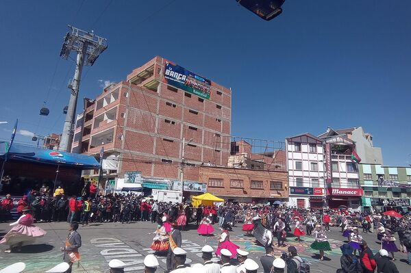 Día de La Paz y de la Virgen del Carmen en El Alto - Sputnik Mundo