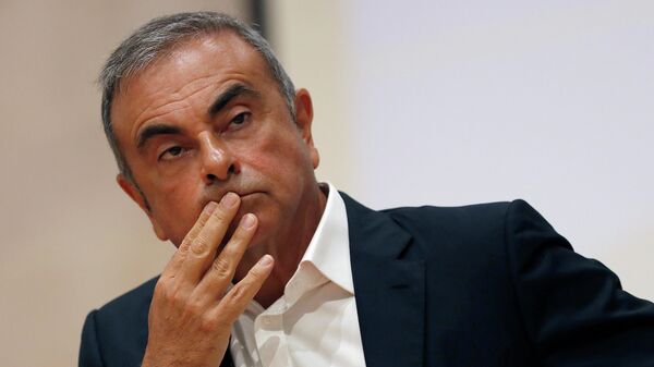 Carlos Ghosn, expresidente de Nissan Motor - Sputnik Mundo