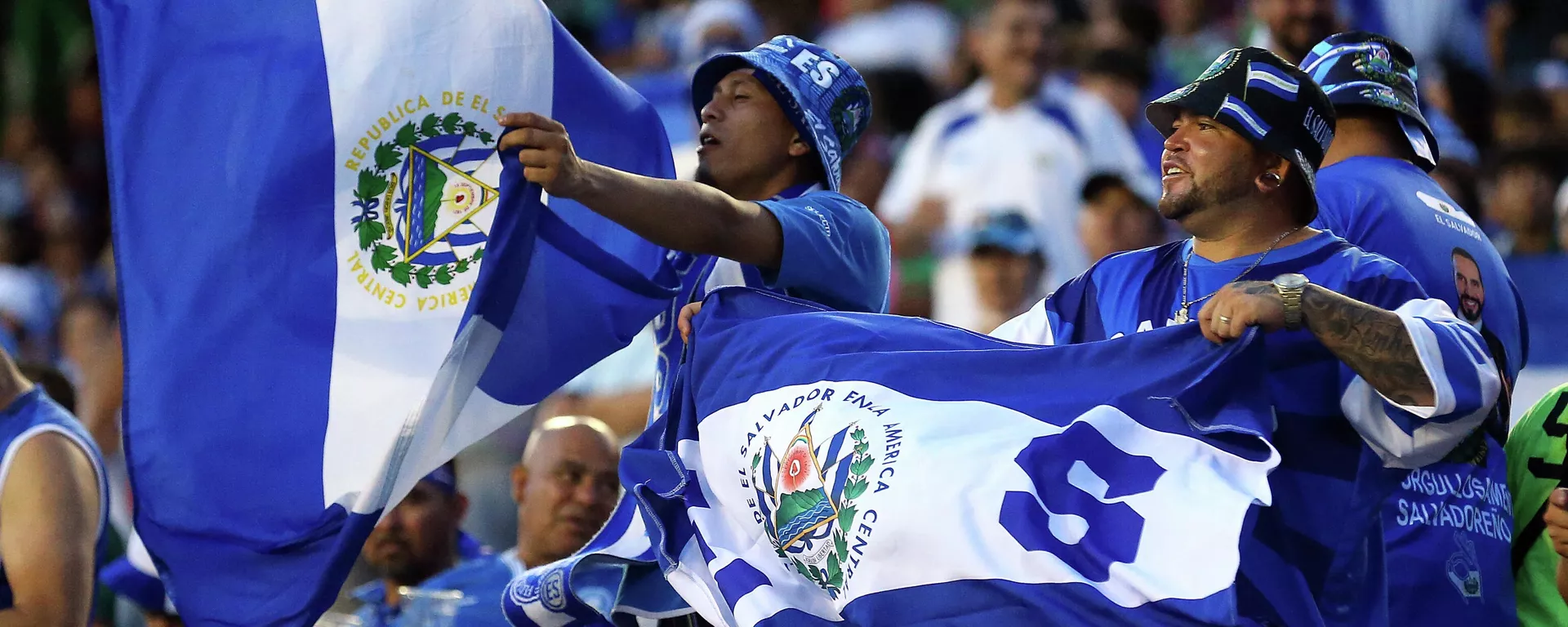 Hinchas de El Salvador en la Copa de Oro Hinchas de El Salvador en la Copa de Oro - Sputnik Mundo, 1920, 19.07.2021