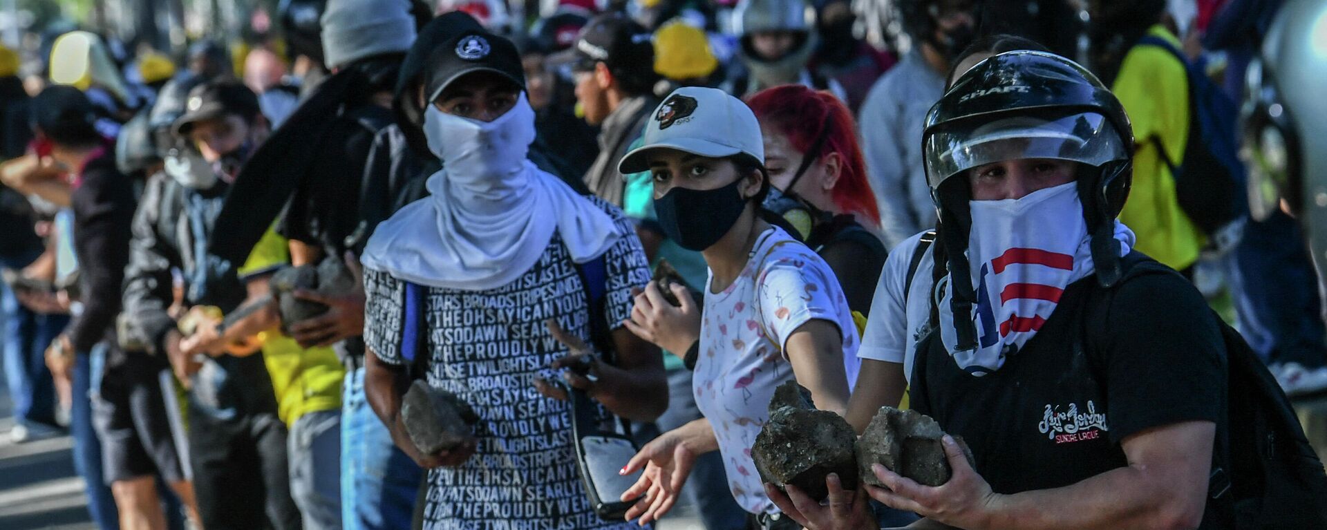 Protestas en Medellín, Colombia - Sputnik Mundo, 1920, 20.07.2021