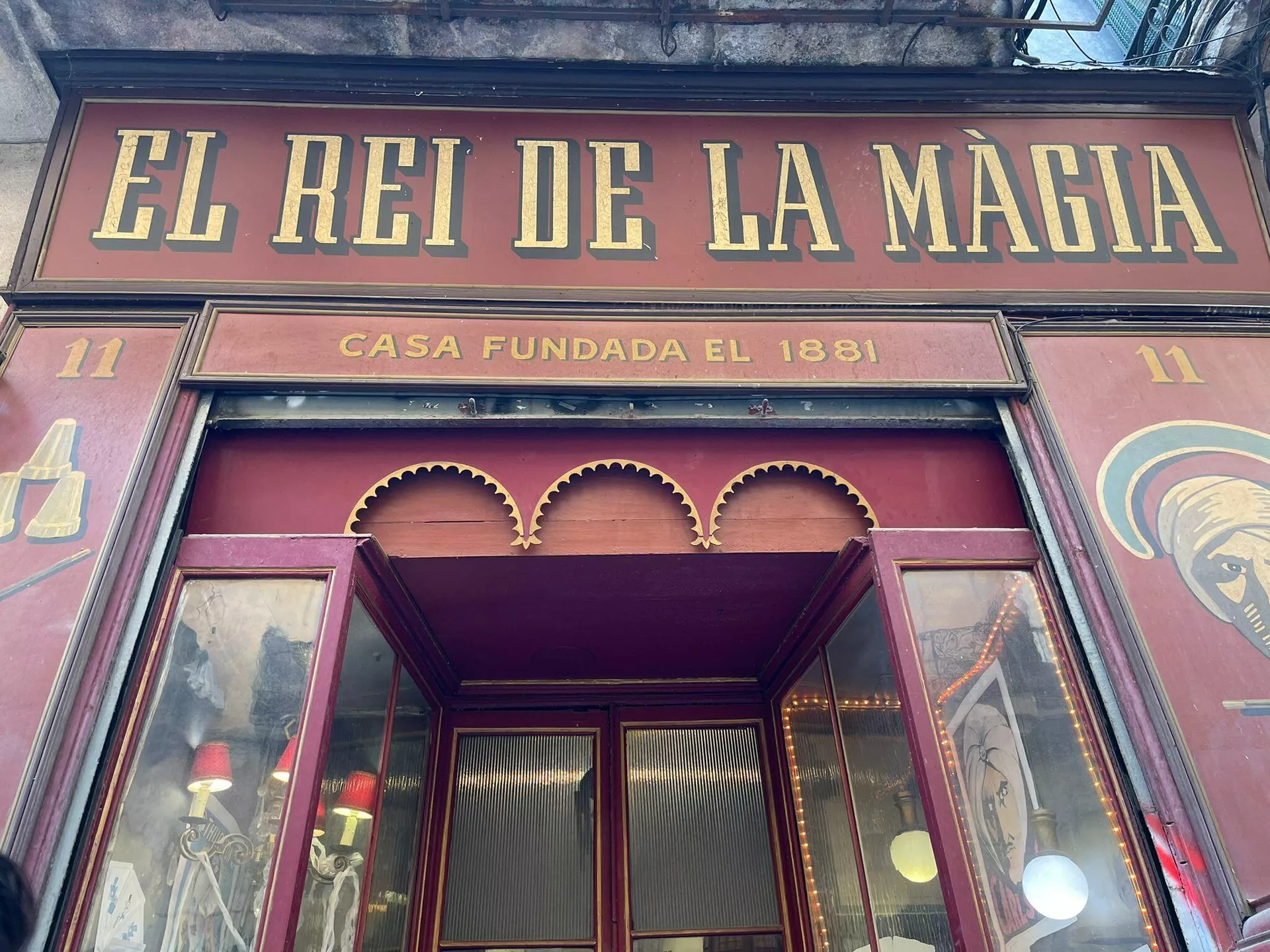 Letrero del Rei de la Màgia (Barcelona) Letrero del Rei de la Màgia (Barcelona) - Sputnik Mundo, 1920, 20.07.2021