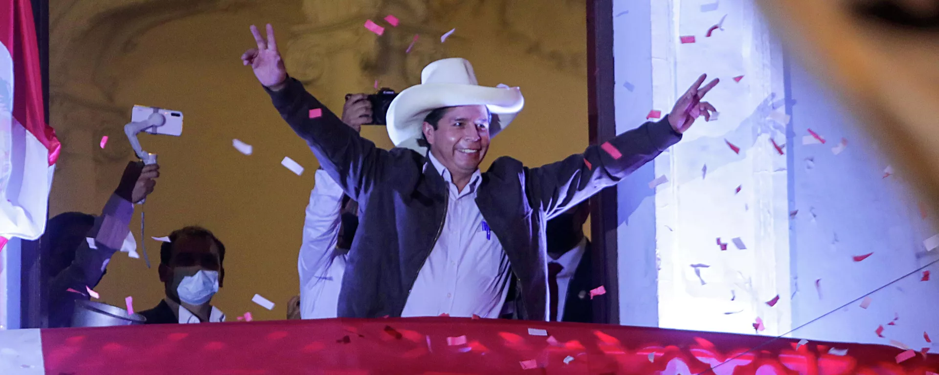 E presidente electo de Perú, Pedro Castillo E presidente electo de Perú, Pedro Castillo - Sputnik Mundo, 1920, 21.07.2021