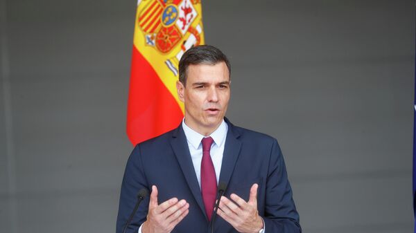 Pedro Sánchez, presidente del Gobierno español - Sputnik Mundo