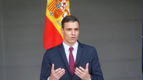Pedro Sánchez, presidente del Gobierno español - Sputnik Mundo