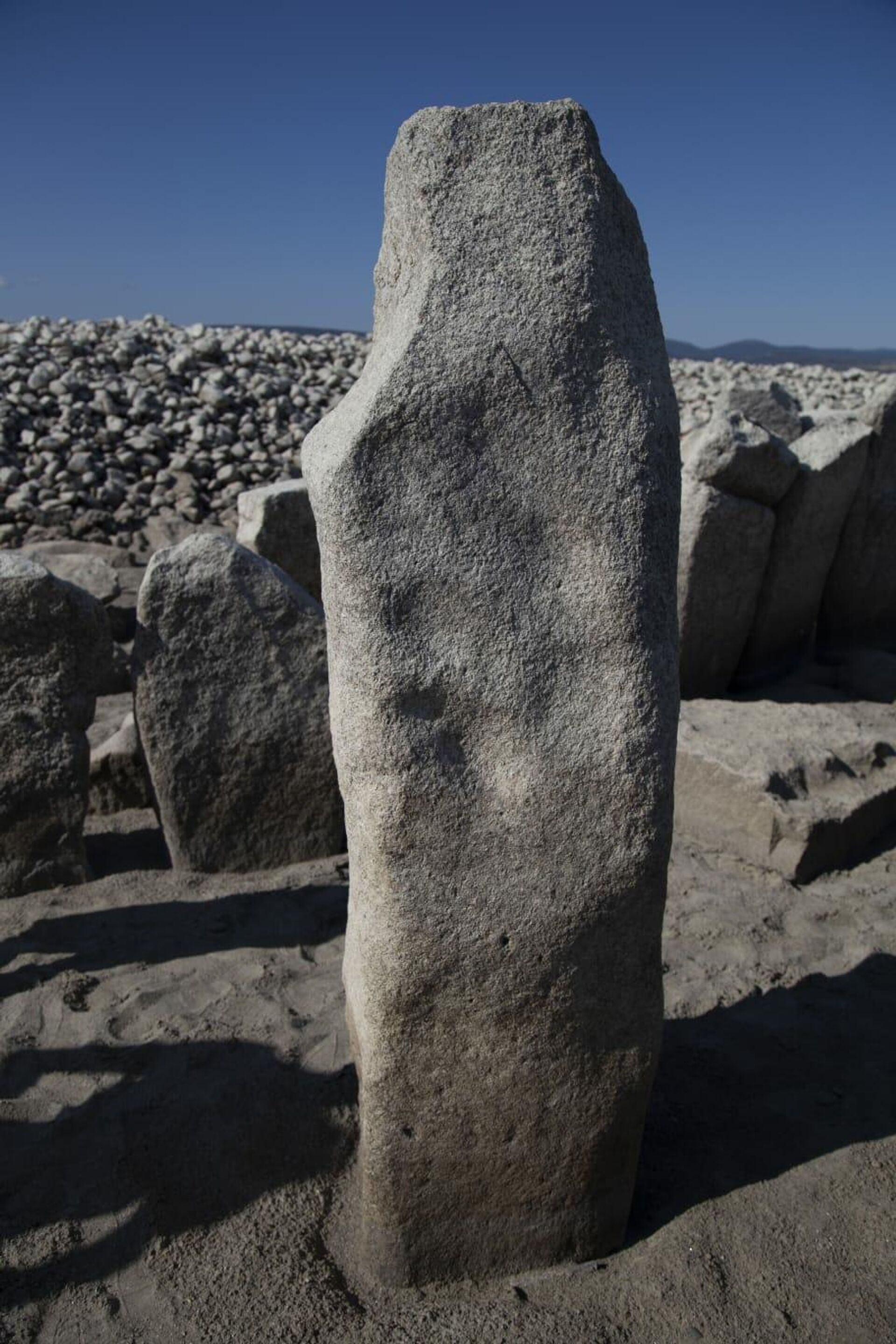 Menhir con el supuesto mapa del río Tajo  - Sputnik Mundo, 1920, 23.07.2021