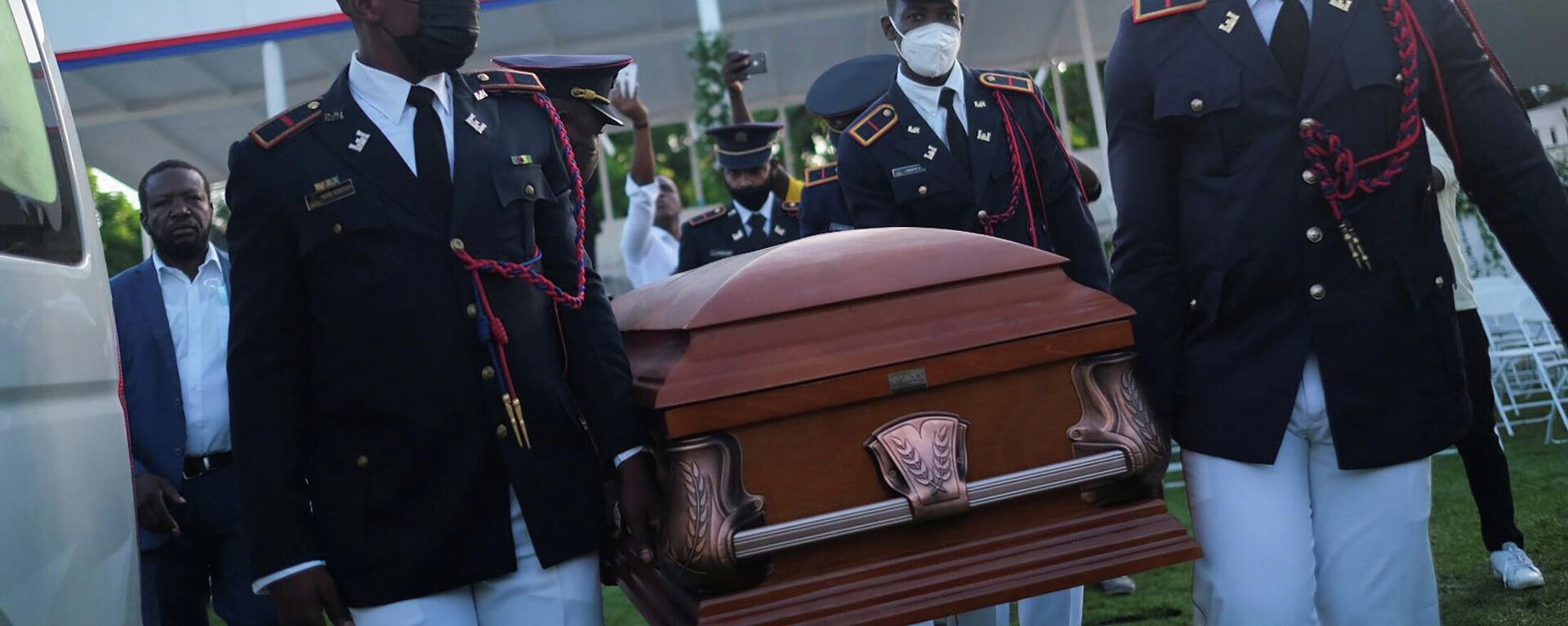 Los funerales nacionales del presidente asesinado de Haití, Jovenel Moise - Sputnik Mundo, 1920, 23.07.2021