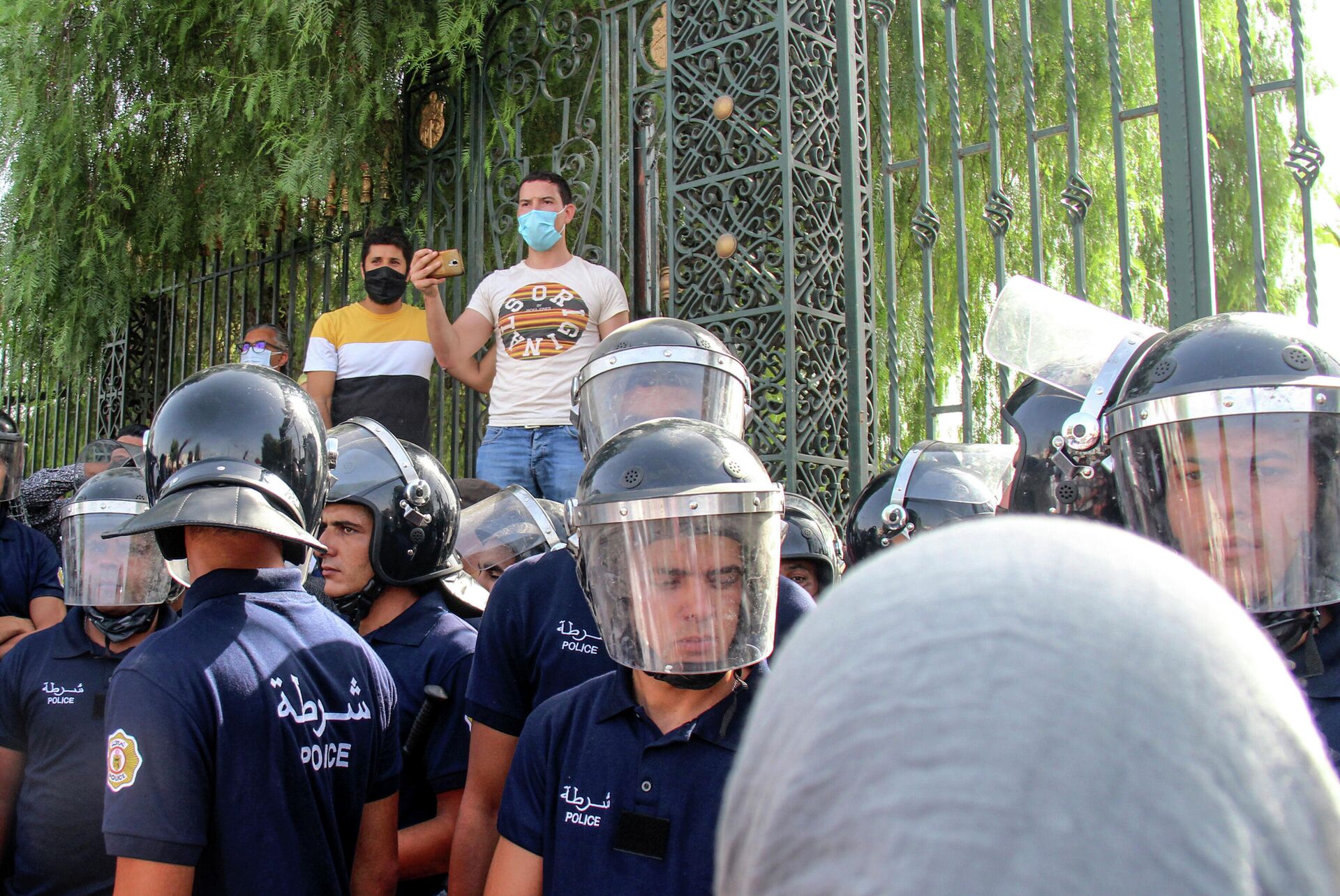 Protestas en Túnez - Sputnik Mundo, 1920, 26.07.2021