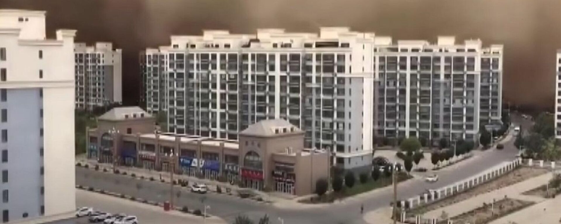 Tormenta de arena en Dunhuang, China - Sputnik Mundo, 1920, 28.07.2021