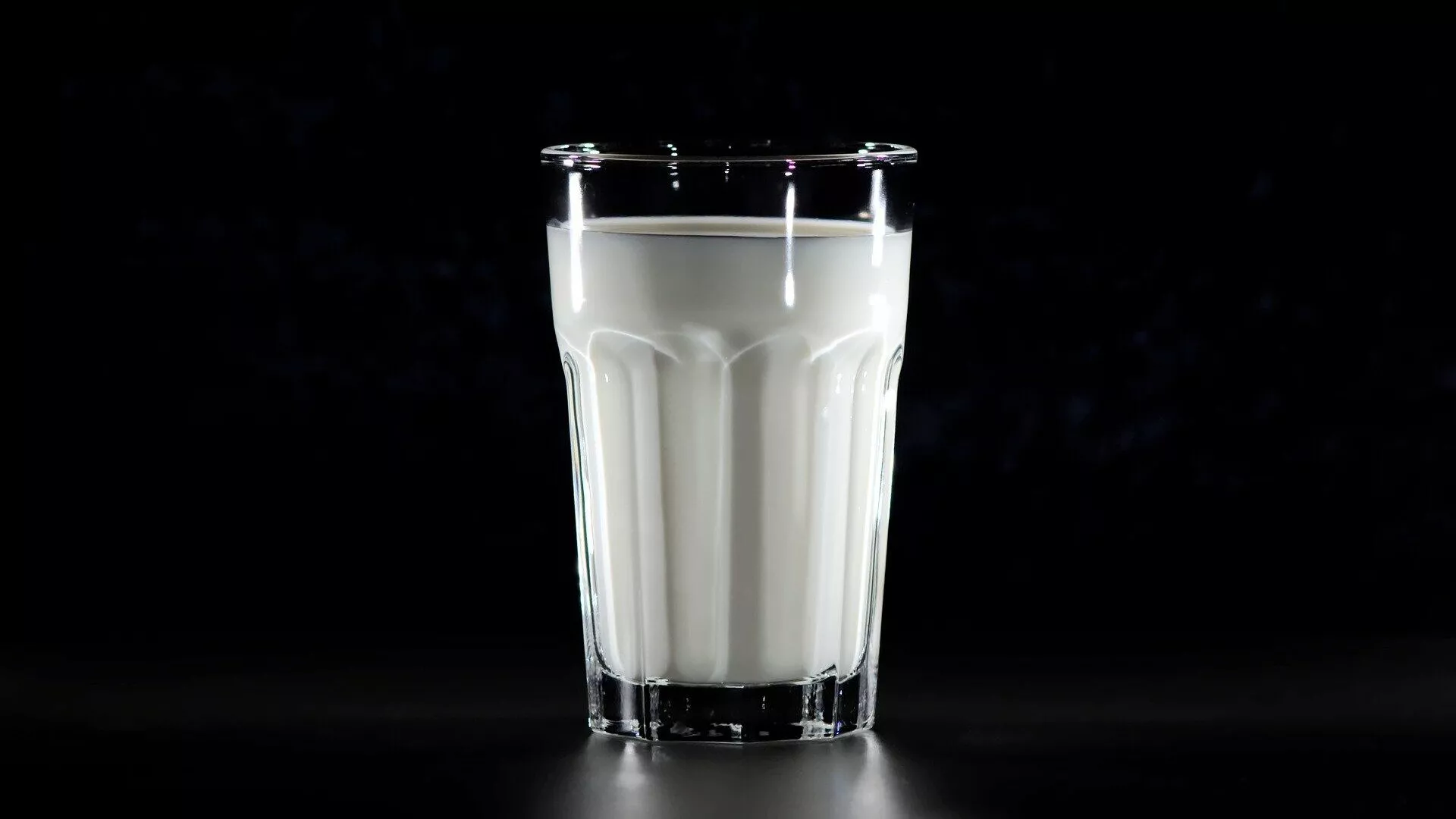 Un vaso de leche