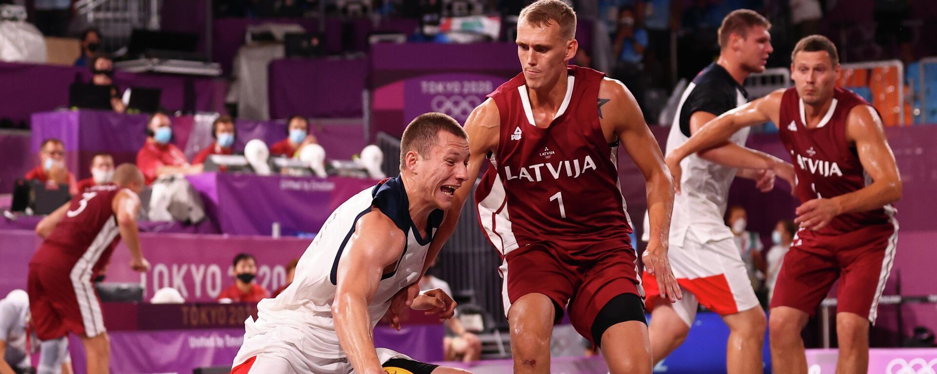 El equipo masculino de baloncesto 3x3 del Comité Olímpico Ruso  - Sputnik Mundo, 1920, 28.07.2021