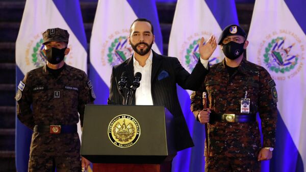 Nayib Bukele, presidente de El Salvador - Sputnik Mundo