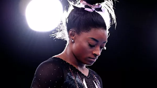 Simone Biles, gimnasta estadounidense - Sputnik Mundo