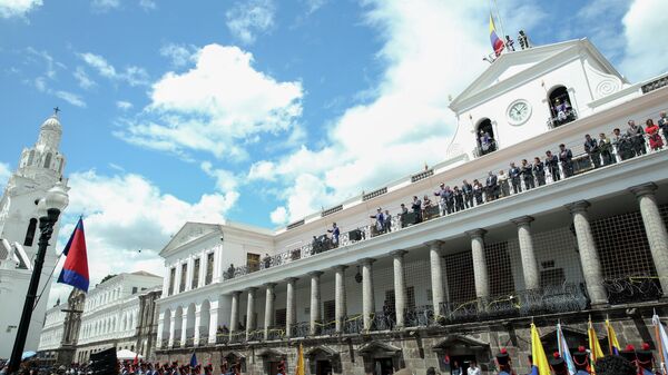 Palacio Carondelet, sede del Gobierno de Ecuador  - Sputnik Mundo