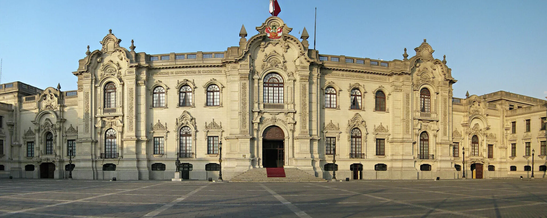 Palacio de Gobierno de Perú Palacio de Gobierno de Perú - Sputnik Mundo, 1920, 03.02.2022