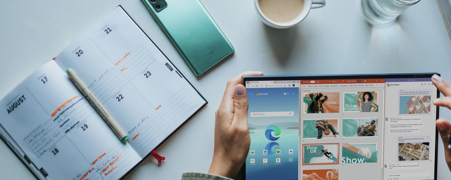 Una tableta con Windows 11 - Sputnik Mundo, 1920, 27.08.2021