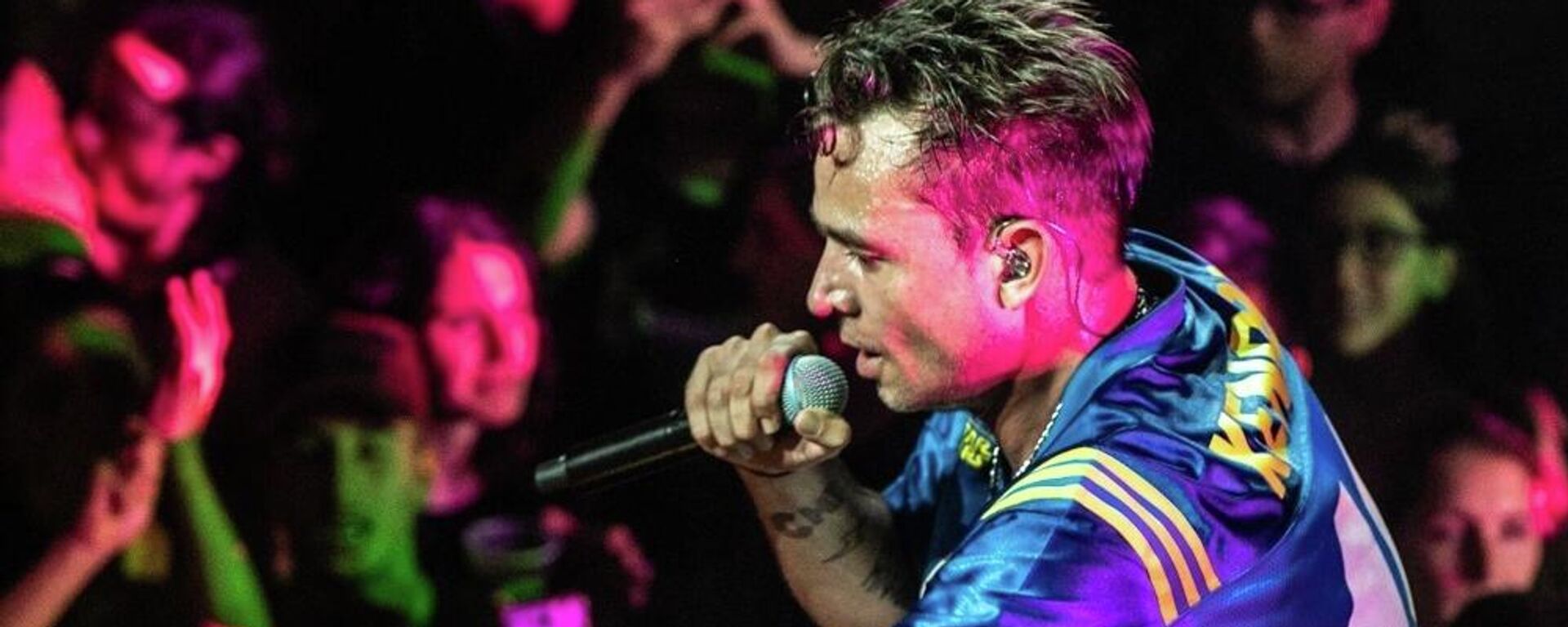 El cantante argentino Santiago 'Chano' Moreno Charpentier durante un recital - Sputnik Mundo, 1920, 03.08.2021