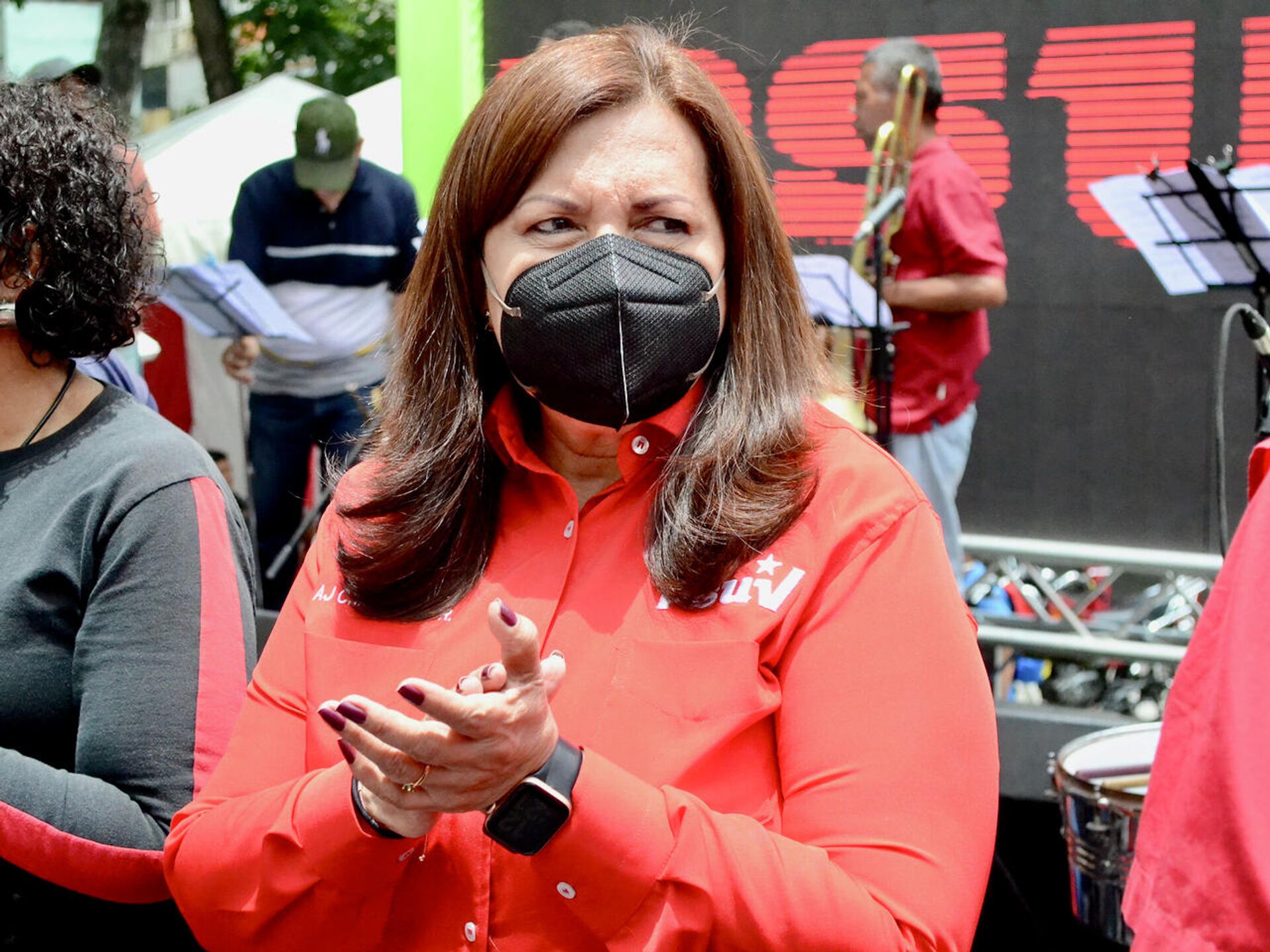 Carmen Meléndez, ministra del Interior y precandidata del PSUV a la Alcaldía de Caracas - Sputnik Mundo, 1920, 06.08.2021