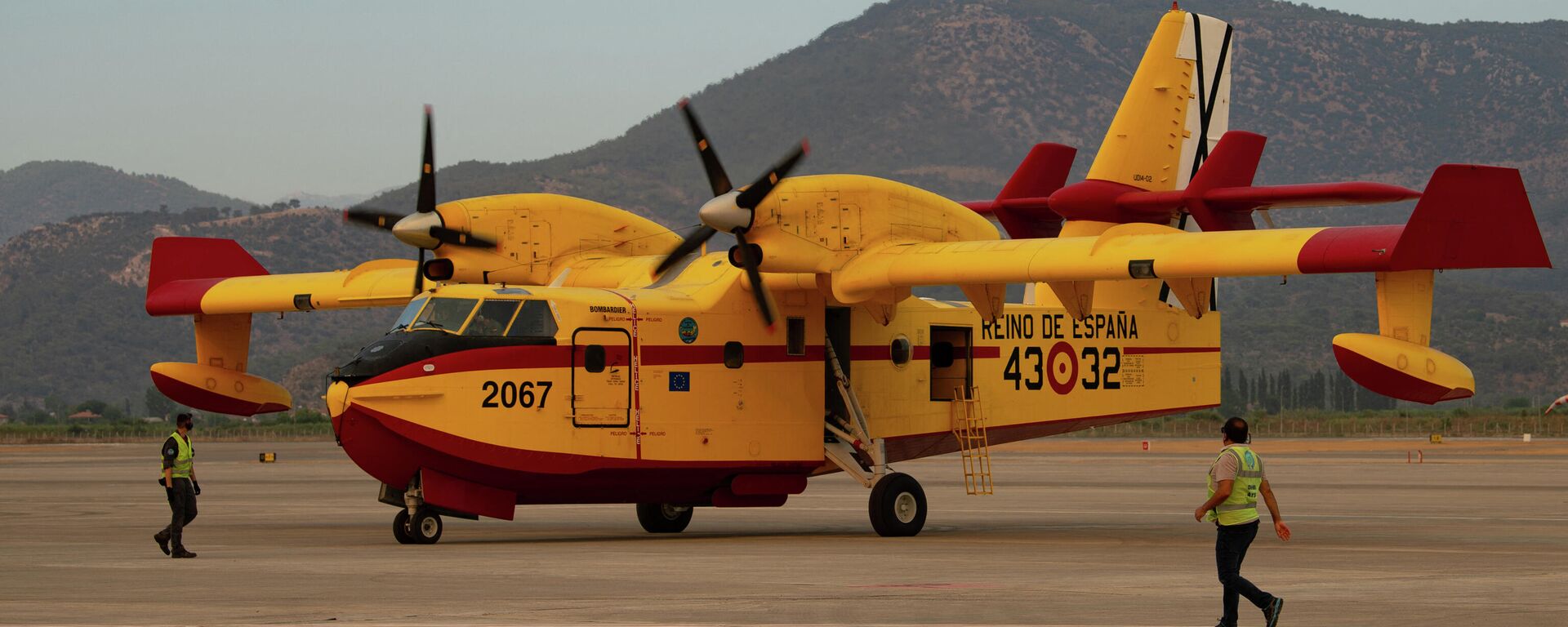 Un Canadair del Ejército del Aire español - Sputnik Mundo, 1920, 06.08.2021