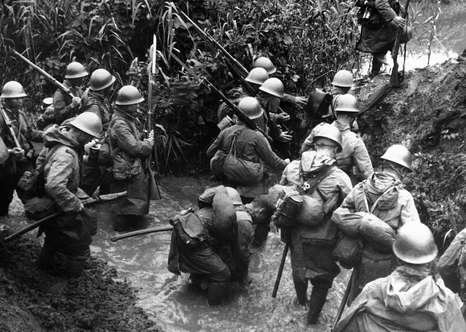 Soldados japoneses en China - Sputnik Mundo, 1920, 06.08.2021