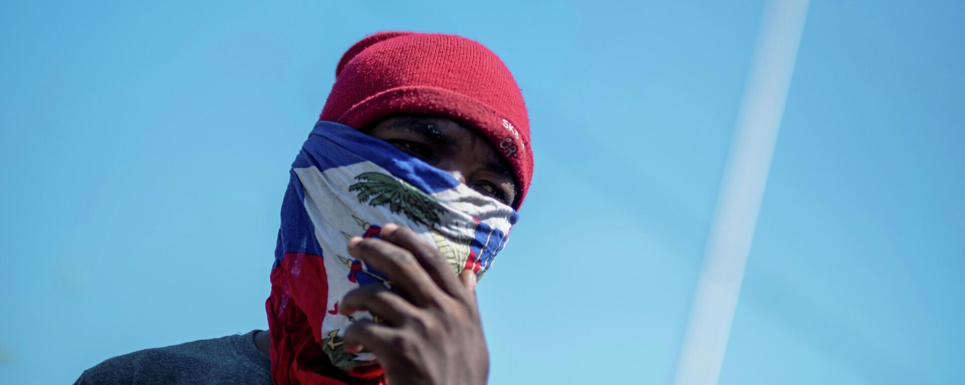 Manifestante en Haití - Sputnik Mundo, 1920, 06.08.2021