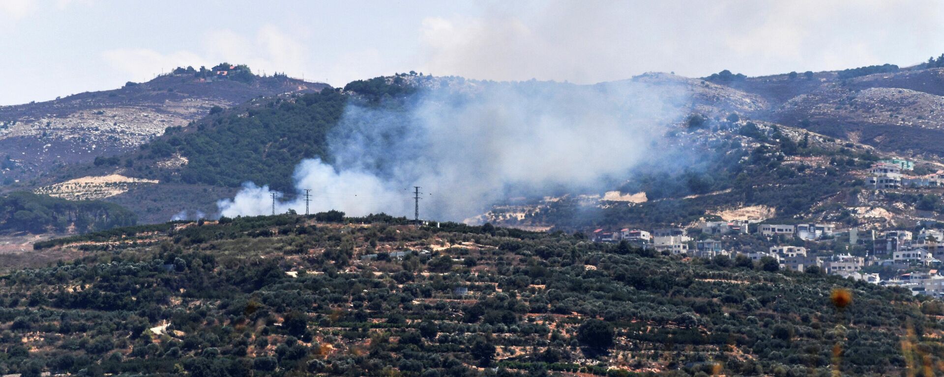La frontera de Israel con el Líbano - Sputnik Mundo, 1920, 06.08.2021