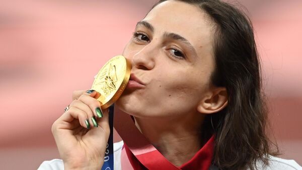 Mariya Lasitskene, atleta rusa  - Sputnik Mundo