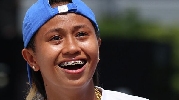 Margielyn Didal, atleta filipina de skateboarding, en los JJOO de Tokio 2020 - Sputnik Mundo