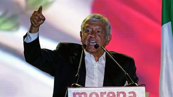 El presidente de México, Andrés Manuel López Obrador - Sputnik Mundo