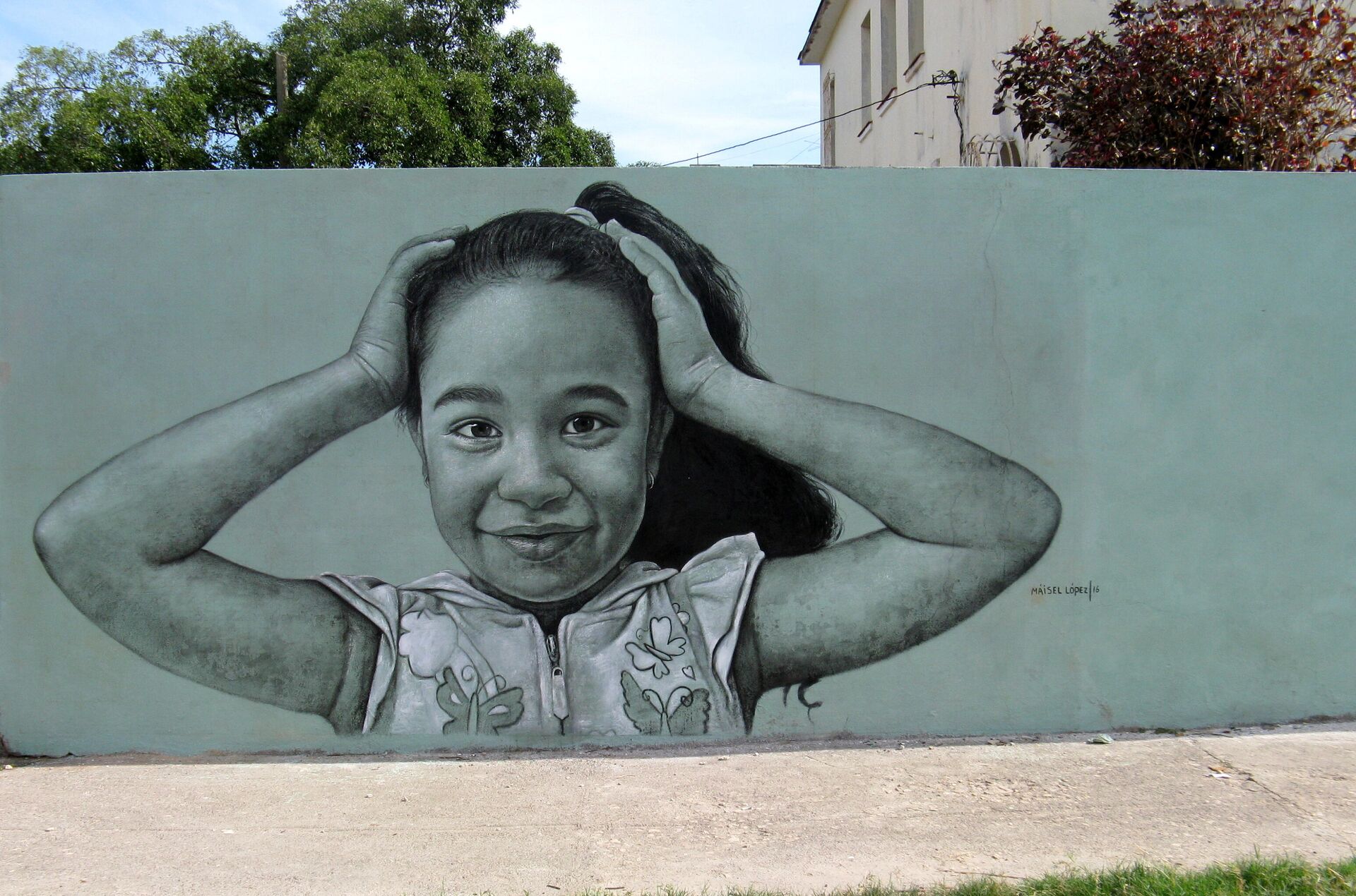 Rostros de niños en murales de la serie 'Colosos', del artista Maisel López, ubicados en La Habana, Cuba - Sputnik Mundo, 1920, 10.08.2021