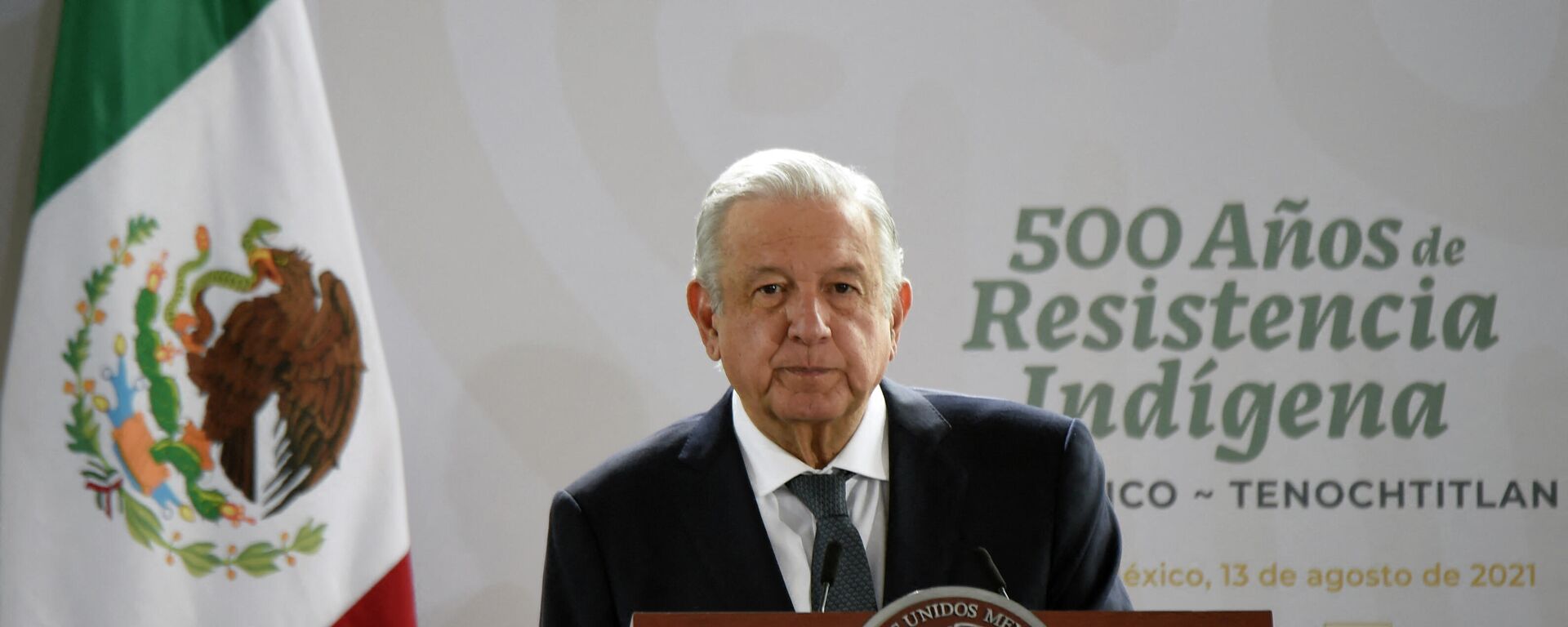 El presidente de México, Andrés Manuel López Obrador - Sputnik Mundo, 1920, 13.08.2021