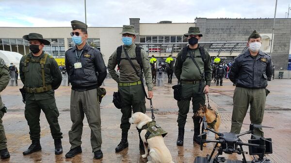 Agentes de policía - Sputnik Mundo