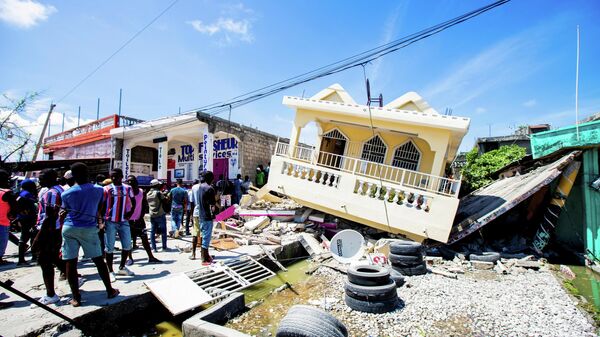 Terremoto en Haití - Sputnik Mundo