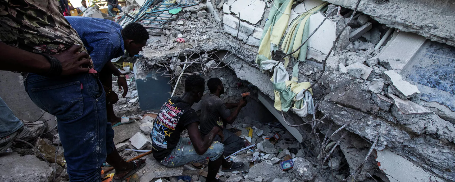 Consecuencias del terremoto en Haití Consecuencias del terremoto en Haití - Sputnik Mundo, 1920, 15.08.2021
