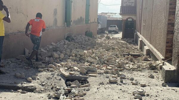 Consecuencias del terremoto en Haití - Sputnik Mundo