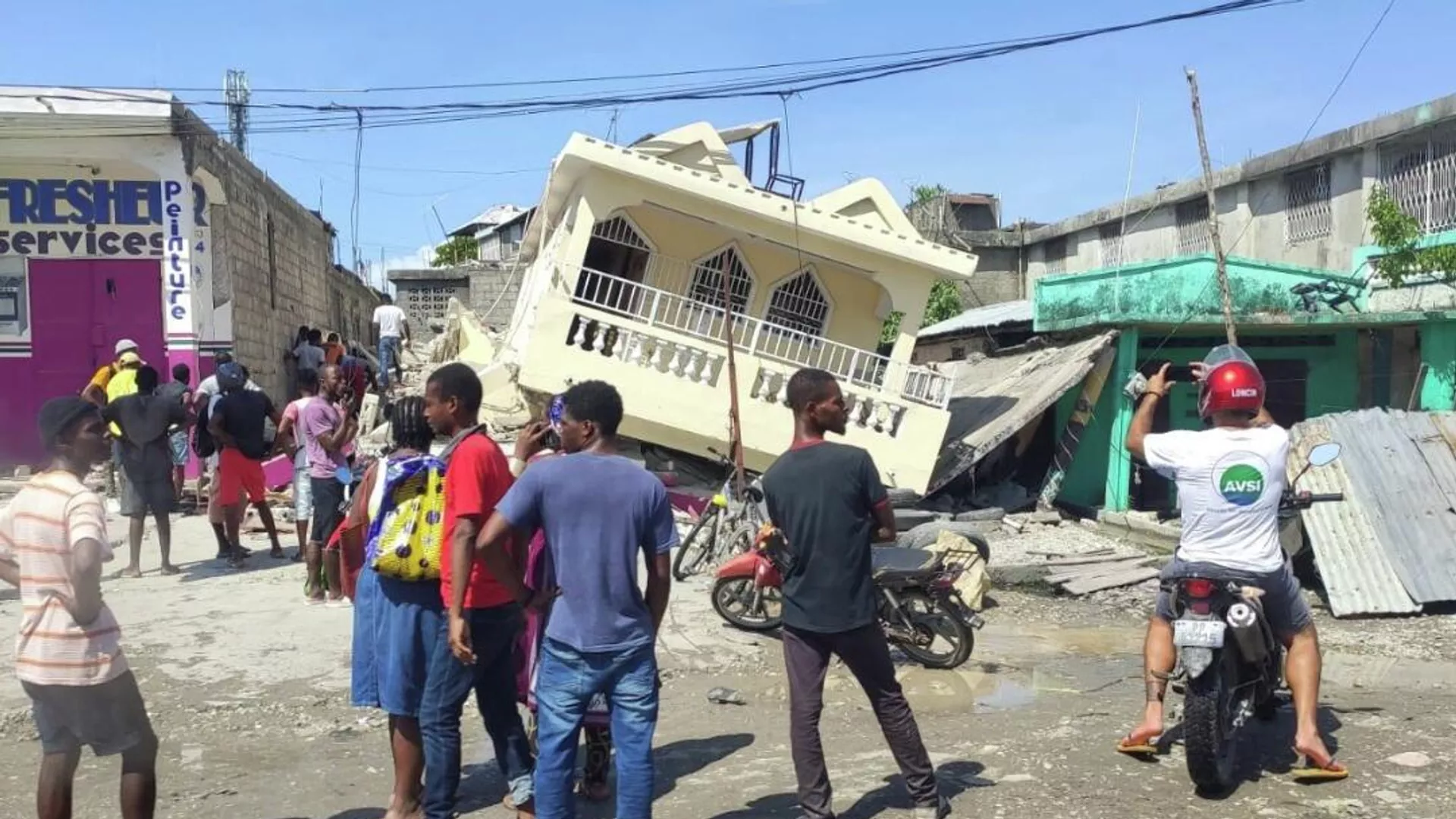 Consecuencias del sismo en Haití Consecuencias del sismo en Haití - Sputnik Mundo, 1920, 17.08.2021