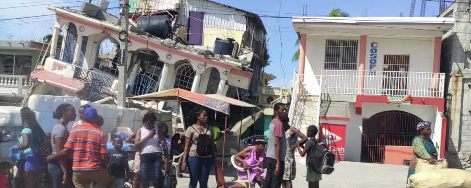 Consecuencias del sismo en Haití - Sputnik Mundo, 1920, 02.09.2021