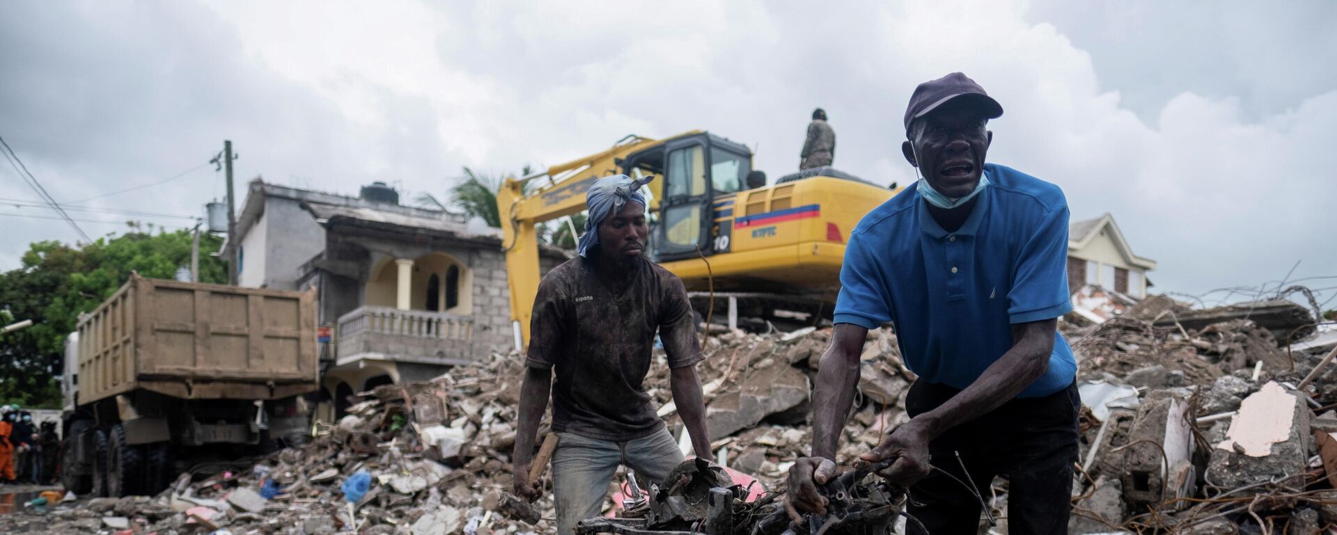 Las consecuencias del terremoto en Haití - Sputnik Mundo, 1920, 06.09.2021