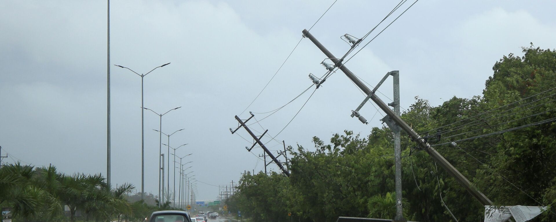 Tormenta tropical Grace en península mexicana Yucatán - Sputnik Mundo, 1920, 19.08.2021