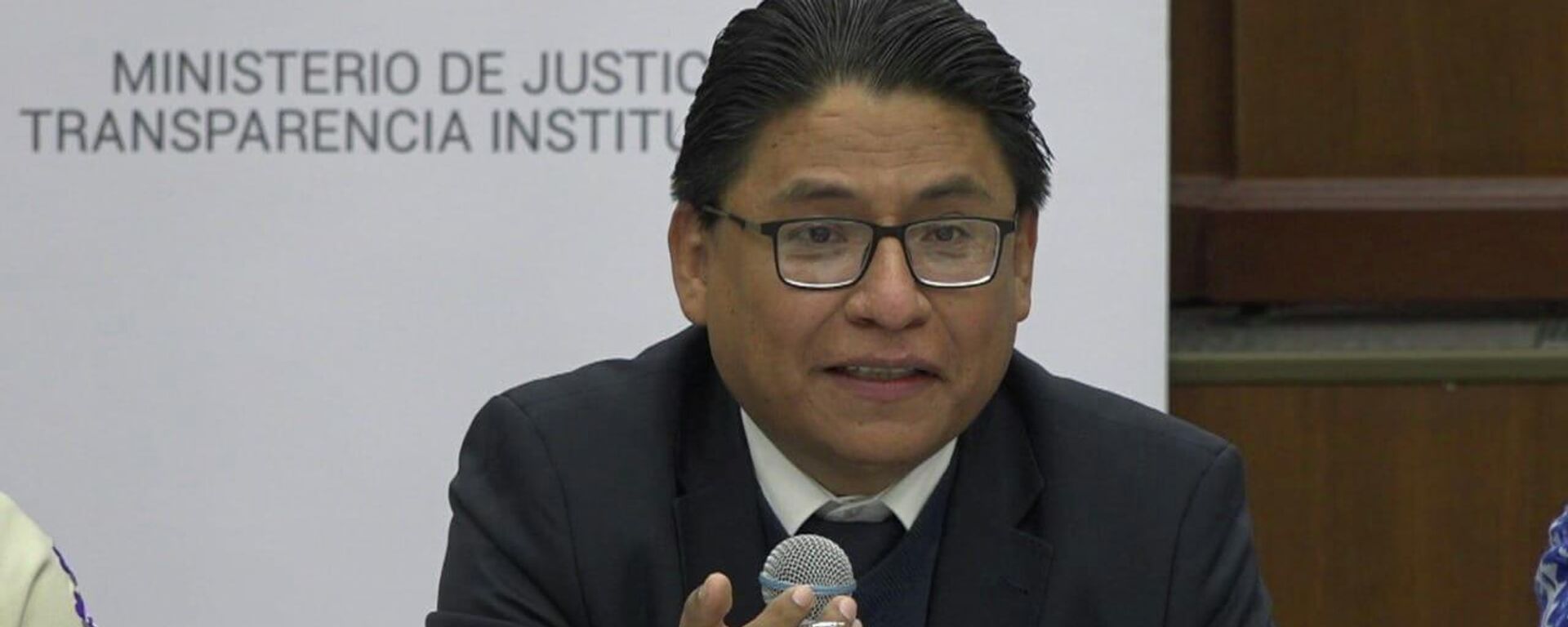 Iván Lima Magne, ministro de Justicia y Transparencia Institucional de Bolivia - Sputnik Mundo, 1920, 19.08.2021