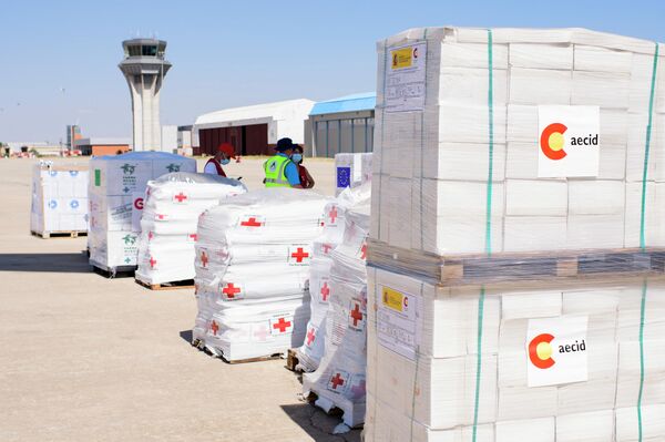 Ayuda humanitaria de España a Haití - Sputnik Mundo