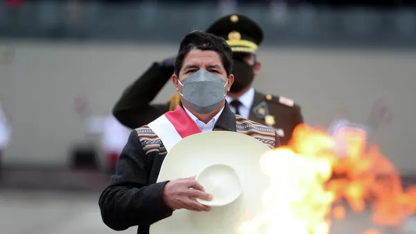 Pedro Castillo, presidente de Perú - Sputnik Mundo