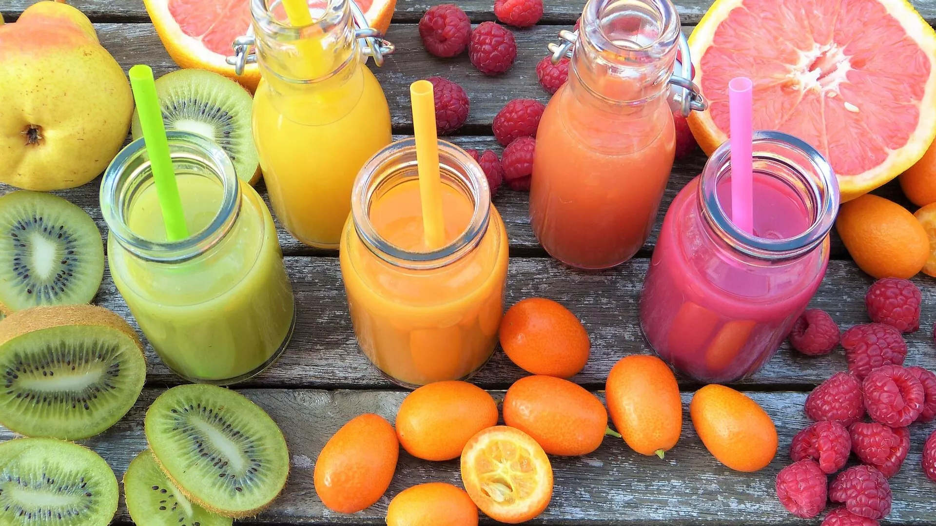 Frutas con vitamina C