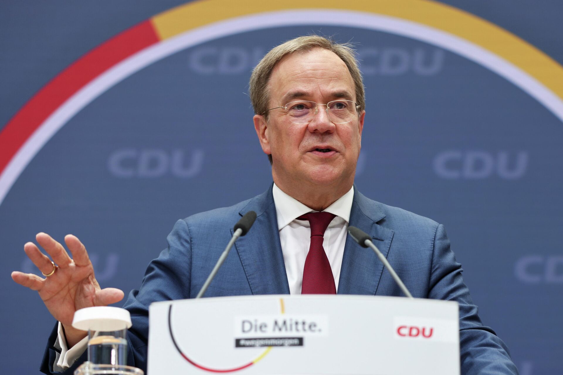 Armin Laschet, el candidato de la CDU  - Sputnik Mundo, 1920, 23.08.2021