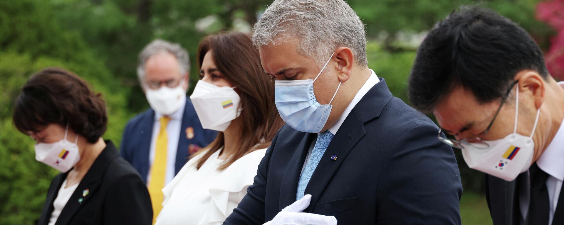 El presidente de Colombia, Iván Duque, en Corea del Sur - Sputnik Mundo, 1920, 25.08.2021