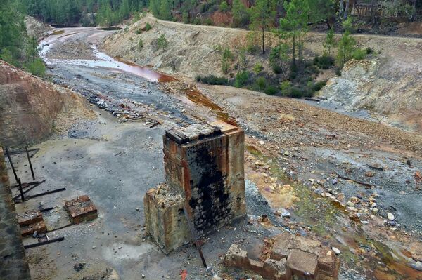 Paisaje marciano en minas de Riotinto (Huelva) - Sputnik Mundo